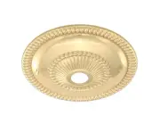 B&P Lamp Stamped Brass Bobesche, 2 3/4" Dia.
