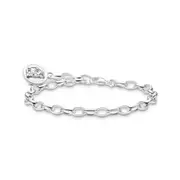 Buy Charm bracelet with goldbear logo silver by Thomas Sabo online - THOMAS SABO Australia