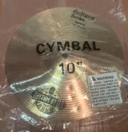 New Rhythm Bytes Sultans Series 10" Splash Cymbal Polished Gold Drum Kit