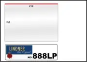 500 Lindner 888LP Cases Banknote sleeves 213x152mm Letters din A5 ETB ` S