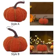 Thanksgiving Pumpkin for Decorating Knitted Pumpkin Fall Pumpkin Autumn Pumpkin