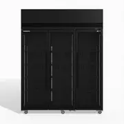 Skope SKFT1500N-A 3 Glass Door Upright Display or Storage Freezer