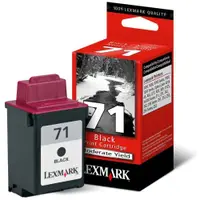 在飛比找蝦皮購物優惠-Lexmark 15M2971 (#71) 原廠家用黑色防水