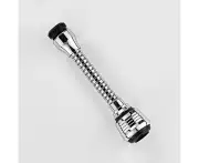 360 Degree Bubble Swivel Head, Faucet Adapter Set (1 Piece) Long