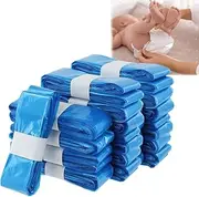 Chovbe 12Pcs 6.5m Long Each Nappy Bin Refills, Smellproof Diaper Bags for Nappy Bin, Diaper Pail Refills, Nappy Disposal Bags for Tommee Tippee, Angelcare, Twist & Click and all others(Blue)
