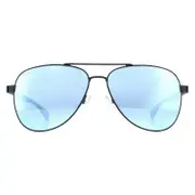 Hugo Boss Sunglasses BOSS 1077/S FLL 3J Matte Blue Blue Mirror 60 mm