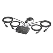 StarTech C2-D46-UC2-CBL-KVM 2-PORT USB-C CABLE KVM SWITCH 4K 60HZ