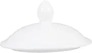 CRILSTYLEO Ceramic Tea Cup Lid Replacement Fit Teapot Cover for Ceramic Mugs Teacups Spill Prevention Design for Home Office Use Elegant Topper