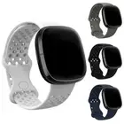 3 Wrist / Wristband Band Fitbit 4 For Replacement Strap Silicone Watch Versa /