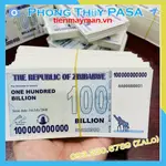 紀念品表 ZIMBABWE 100 億美元超大,極無毒作為禮物,新年紅包,2023