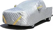 Hail Protection Car Cover Compatible with 2025 BYD Shark 6, Waterproof All-Weather Protection Sun Hail Proof Outside Storage(White)