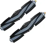 2 Pack Replacement Roller Brushes Compatible for ECOVACS DEEBOT X1 Omni / X1 Turbo Robot Vacuum Accessories Main Brush Replacement Parts