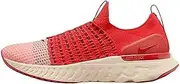 [Nike] React Phantom Run Flyknit 2 Men's Running Shoes, Siren Red/Pearl White/Red Clay/Black