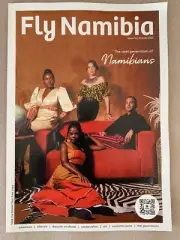 Fly Namibia Airlines Inflight Magazine March 2023 Africa Airline Route Map