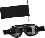 GANAZONO Winter Riding Goggles Black Frame with Protection and Fog Lenses for Skiing Snowboarding Motorcycling and Cycling Optimal Eye Protection for Outdoor