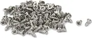 uxcell M2.2 x 6.5mm Flat Head Phillips Self Tapping Screw Fasteners 100 Pcs