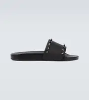 [Valentino Garavani] Valentino Garavani Rockstud slides AU 7 black