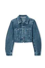 [Alexander Wang] Denim Trucker Jacket