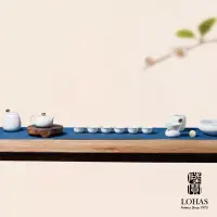 在飛比找博客來優惠-【陸寶LOHAS】泉石印象茶禮 青瓷冰裂 茶席如畫 品茗新體