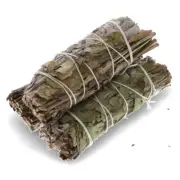 1x Smudge Stick White Sage & Spearmint 10cm Spiritually Healing and Protection