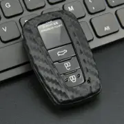 Smart Car Silicone Key Protective Cover Carbon Fiber for Toyota Camry/C-HR/RAV