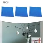 9Pcs 15CM Square Mirror Tile Wall Stickers Decal Home/Living Room/Decor