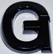 1 PCS - Apartment Number Sign/Mailbox Number Sign, G ( 3D,2.75 x 1.75,)