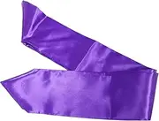 [FRCOLOR] Unisex Adult Satin Graduation Stole Elegant Solid Color Sash for Academic Versatile Honor Shawl for University Graduates for Graduation Ceremonies and Award Events