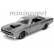 JADA 30745 FAST & FURIOUS DOM'S 1970 PLYMOUTH ROAD RUNNER 1/24 DIECAST GREY