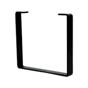 RapidHome 40 x 45 x 5cm Black Tribeca Steel Flat Bar Coffee Table Furniture Leg
