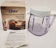 NEW Oster Coffee Grinder Accessory #4937 For Osterizer Blender or Kitchen Center