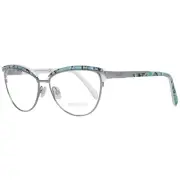 Emilio Pucci Glasses Frames Women's Silver EP5057 014 55mm