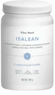 1 tub Isagenix Isalean Protein Shake french vanilla weight loss Meal Replacement