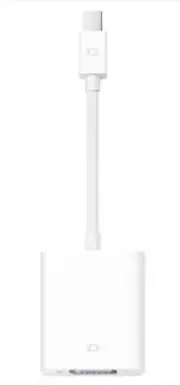 NEW Original Apple Mini DisplayPort to VGA Adapter MB572Z/B, A1307 White, SEALED