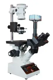 Inverted Phase Contrast Microscope w 1.3M USB Camera
