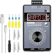 0-10V/0-22mA Current Voltage Signal Generator Accuracy 0.01 One-Key Switch Digit LCD Display