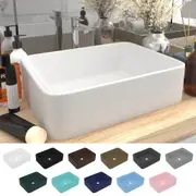 Luxury Wash Basin Ceramic Bathroom Basin Vanity Sink Multi Colours vidaXL