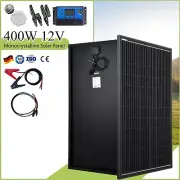 400W Mono Solar Panel Complete Kit 12V Caravan Camping RV Home Battery Charging