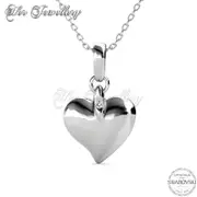 Peach Love Pendant (White Gold)