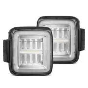 AlphaRex NOVA Prismatic LED Tail Light Lamps Clear For 18-24 Jeep Wrangler JL (for: Jeep)