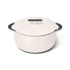 Enameled Dutch Oven - 6.5 qt Cast Iron Dutch Oven With Lid - 3 Layer Enamel C...