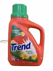 trend detergent Liquid Mountain Meadow 33 Loads Ships Out Fast 50oz. All Machine