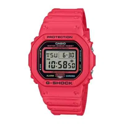 Casio G-SHOCK Digital Energy Park Series Red Alarm Chrono DW-5600EP-4 Mens Watch