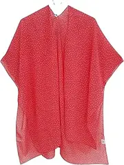 [Elu] ♥ Women's Beach Cover up Swimsuit Kimono Cardigan Casual Tops with Bohemian Floral Print