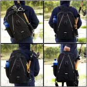 DURABLE Fishing Backpack Tackle Storage Box Shoulder Bag Carry Bolsa De Pesca