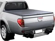 STIDPFZX Aluminum Alloy Roll up Retractable Manual Tonneau Cover Pickup Trunk Cargo Cover Compatible for Triton L200 2015-2021