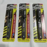 Sharpie Pro Permanent Marker, Marks on Metal, Wood, PVC, Concrete (Chisel, Fine)