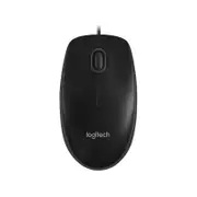 Logitech Optical USB Mouse B100 Black [910-001439]