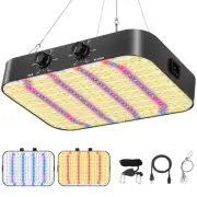1200W LED Grow Light Dimmable, Grow Lights for Indoor Plants Full Spectrum UV...