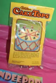 Wilton Vintage 6 Piece Package Of Soldiers Cake Topper Decorations 2113-2198